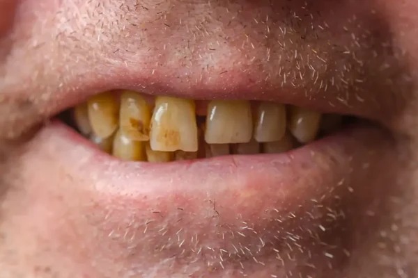 10 efectos de las manchas marrones en los dientes